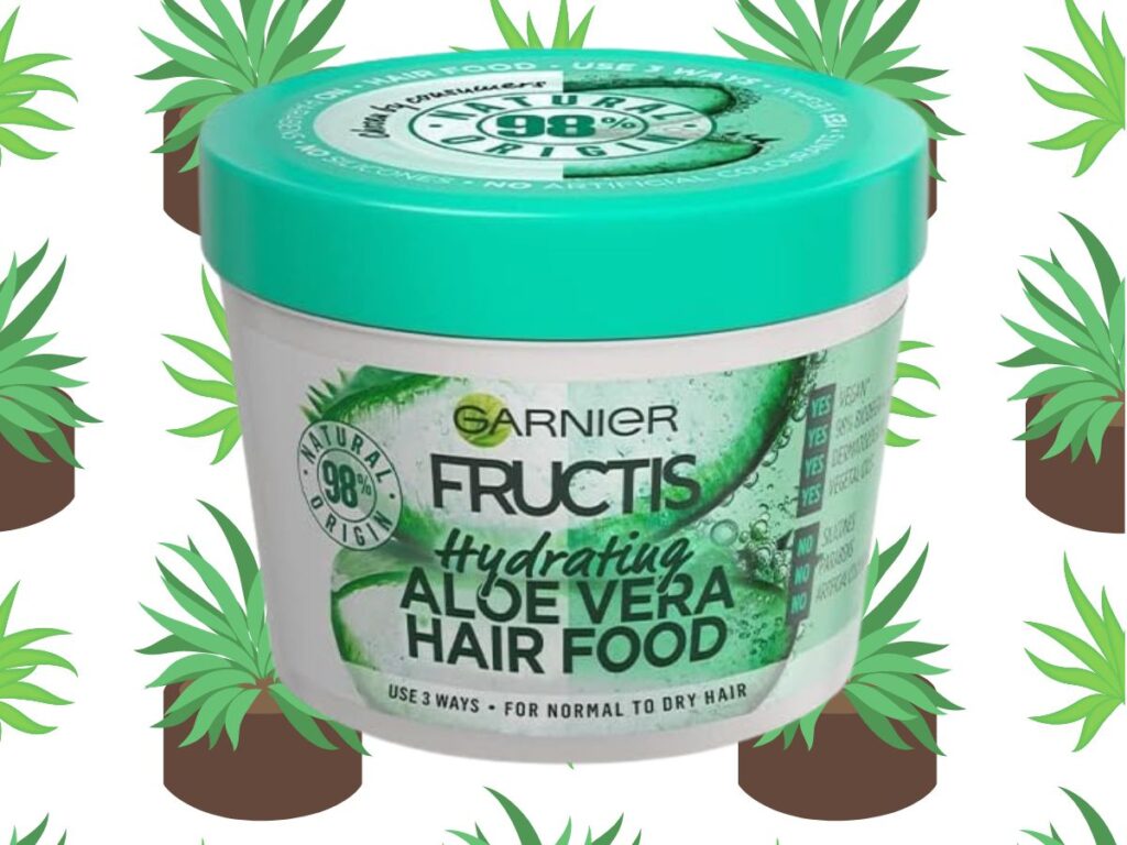 ALOE VERA The Ultimate Garnier Fructis Hair Food's Hair Mask's Review x7
