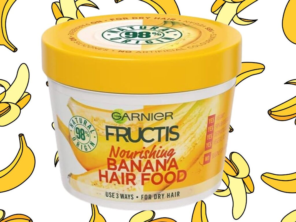BANANA The Ultimate Garnier Fructis Hair Food's Hair Mask's Review x7