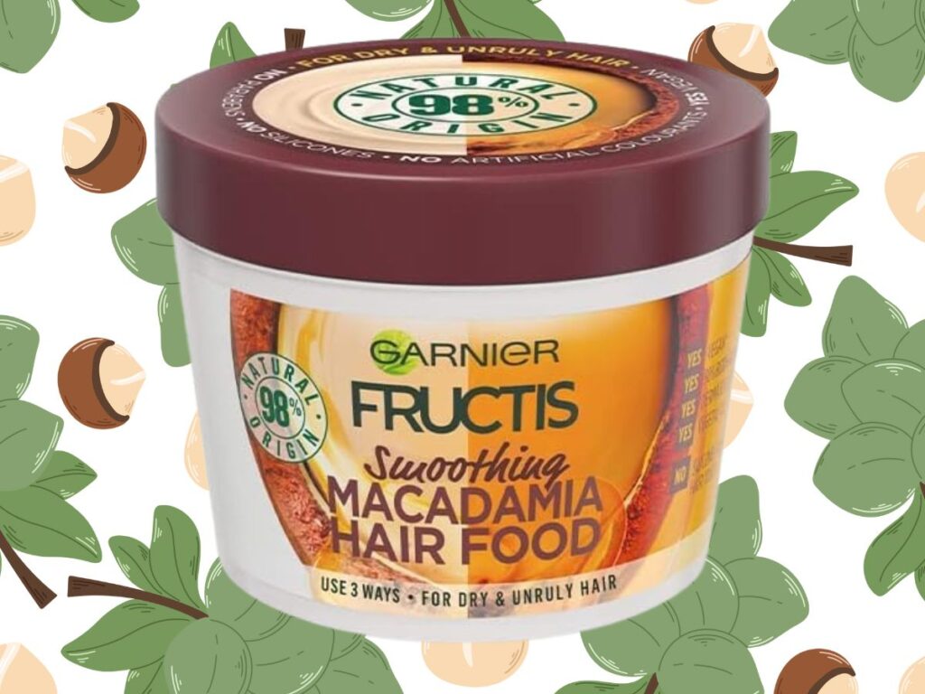 MACADAMIA The Ultimate Garnier Fructis Hair Food's Hair Mask's Review x7