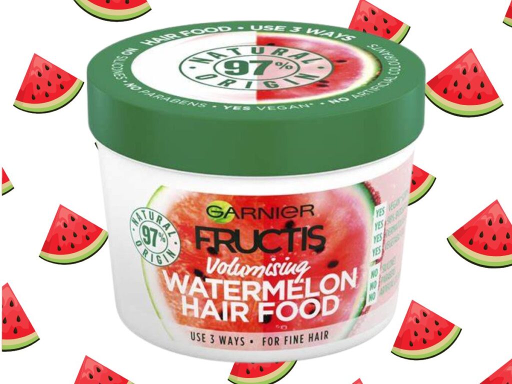 WATERMELON The Ultimate Garnier Fructis Hair Food's Hair Mask's Review x7