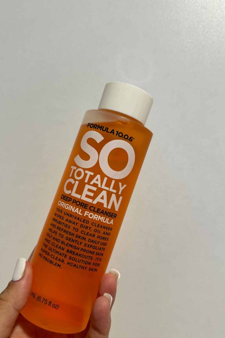 Review Formula 10.0.6: So Totally Clean Deep Pore Cleanser