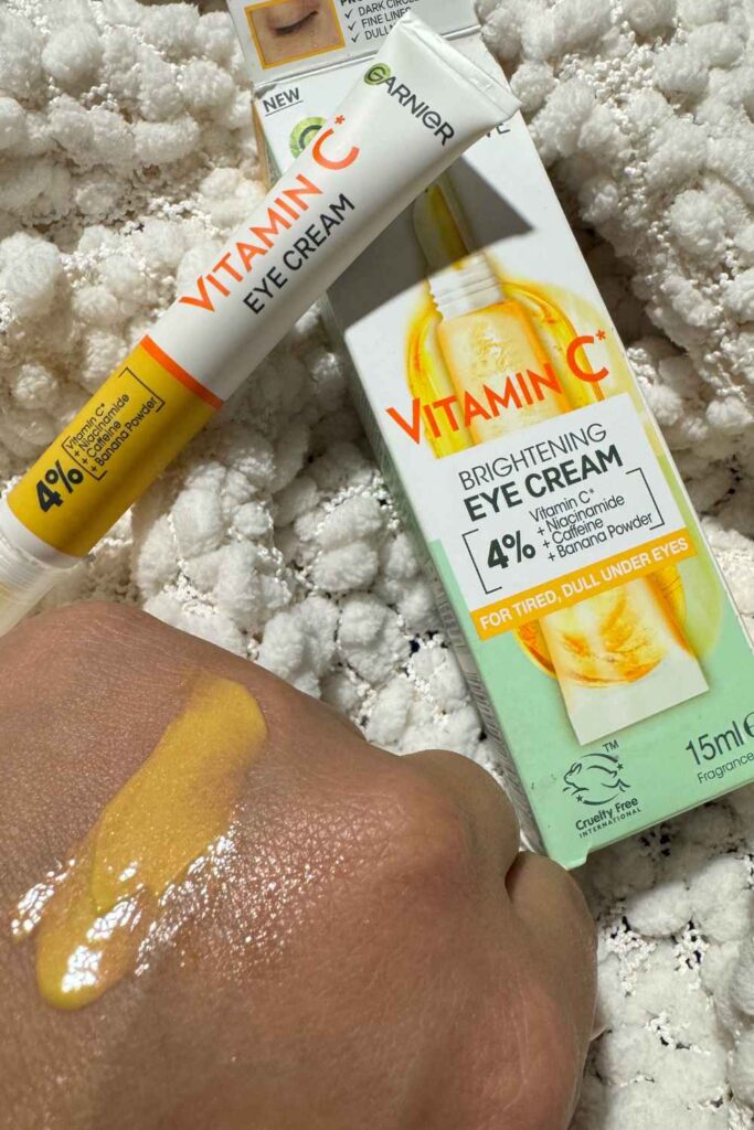 Review of Garnier Skin Active: Vitamin C Brightening Eye Cream